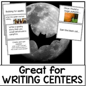 Halloween Writing Prompt Cards