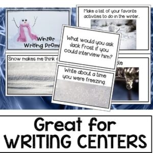 Winter Writing Prompt Cards
