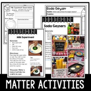 States of Matter STEM Activities and Experiments