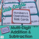 Math Task Cards | Math Centers | Math Games Bundle - Teaching the Stars