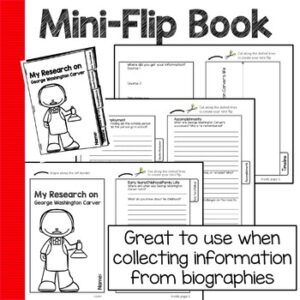 George Washington Carver Research Guides and Flip Book