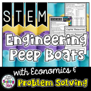 STEM Easter Peep Boat Challenges