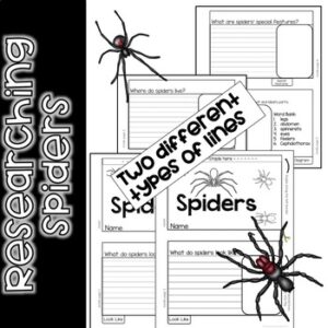 Spiders Research Flipbook