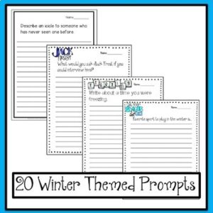 Winter Writing Prompts