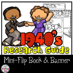 1940’s Research Flip Book and Banner