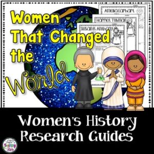 Women’s History Month Research Posters