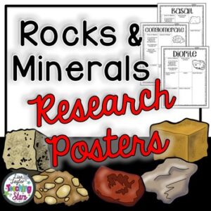 Rocks and Minerals Research Posters
