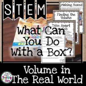 Volume Activity: STEM What Can You Do With a Box?