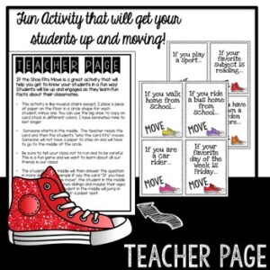 Back to School Activity: Get to Know Your Class