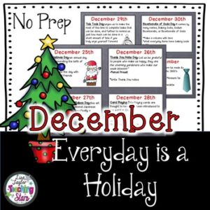 December Activities: Everyday is a Holiday