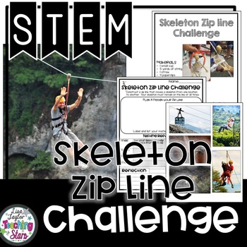 STEM Skeleton Zip Line Challenge