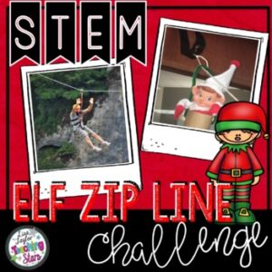 Christmas Elf Zip Line STEM Challenge