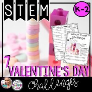 Valentine’s Day STEM Challenges K-2