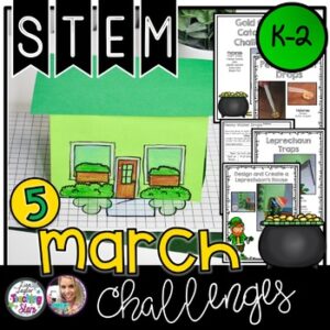 St. Patrick’s Day STEM March Challenges K-2