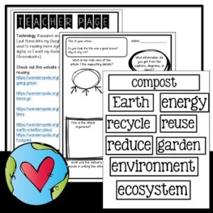 Earth Day STEM Challenges and Activities