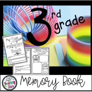 End of the Year Memory Book 3rd Grade