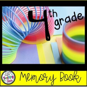 End of the Year Memory Book 4th Grade