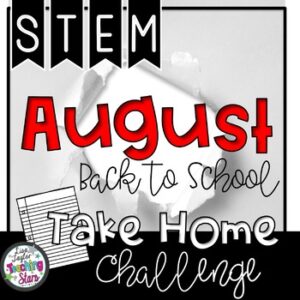 STEM At Home Back to School Activities | Distant Learning