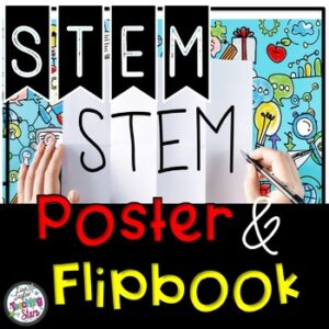 STEM Engineering Design Process Flipbook and Poster