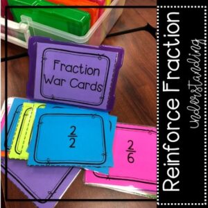 5th Grade Fraction War Math Game