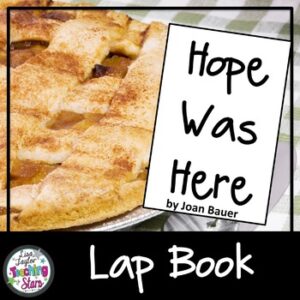 Hope Was Here Novel Lapbook