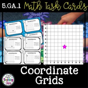 Math Task Cards/ Math Centers Coordinate Grids