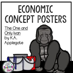 Economic Vocabulary Posters to use with The One and Only Ivan