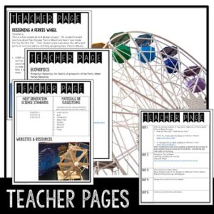 The Ferris Wheel STEM Activity | History and Literature Connections