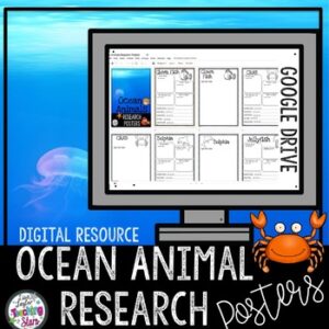Digital | Ocean Animals Research Posters | Google Classroom