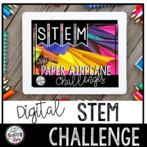 STEM Paper Airplane Challenge | Distance Learning | Google Classroom | Digital