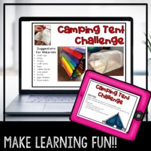 STEM Camping Digital Challenge | Distance Learning | Google Classroom |