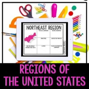 Regions of the United States Research | Distance Learning | Google Classroom