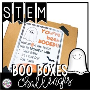 STEM Halloween Boo Box Challenges