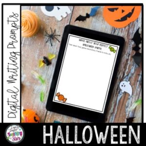 Digital | Halloween Writing Prompts | Google Classroom