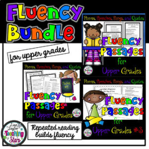 Reading Fluency Passages Bundle (Distance Learning)