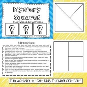 Back to School Activities Bundle: Icebreakers to Get to Know Your Students