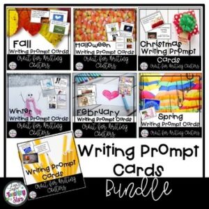Writing Prompt Cards Bundle | A Year Full of Writing Resources!