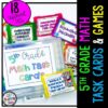 Math Task Cards | Math Centers | Math Games Bundle - Teaching the Stars