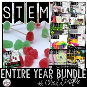 STEM Entire Year includes Winter STEM Activities | Digital | Google Classroom