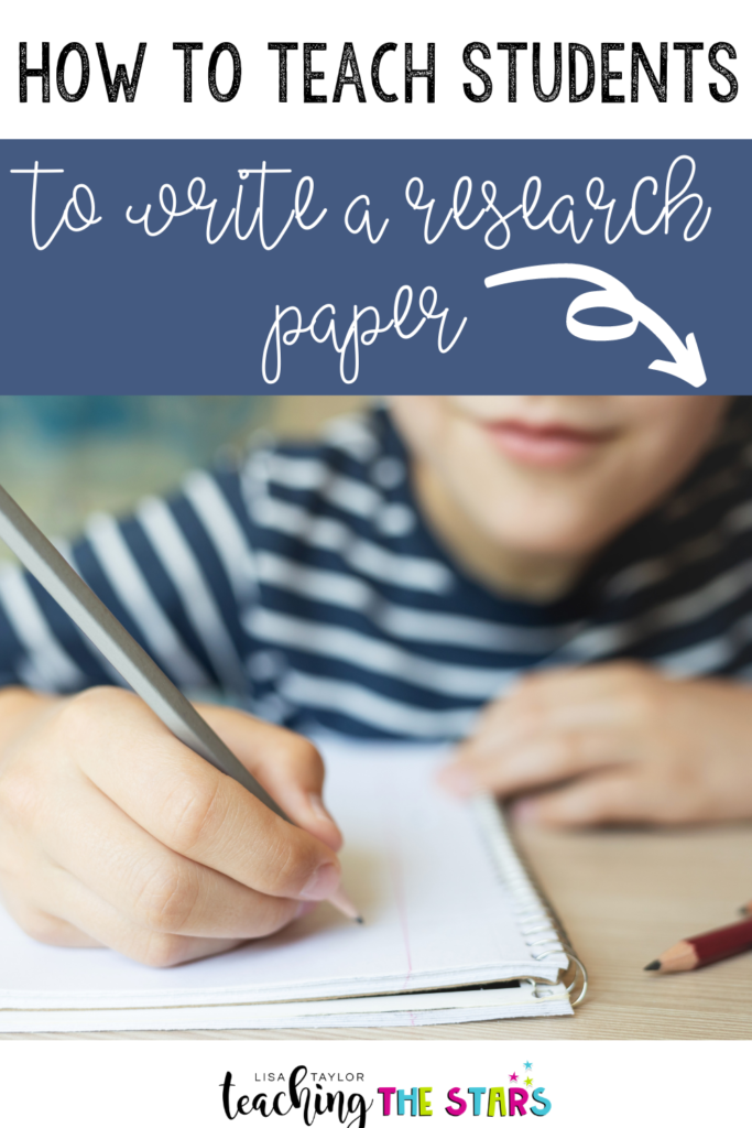 how to help your child write a research paper